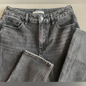 PacSun Heathered Black Mom Jeans